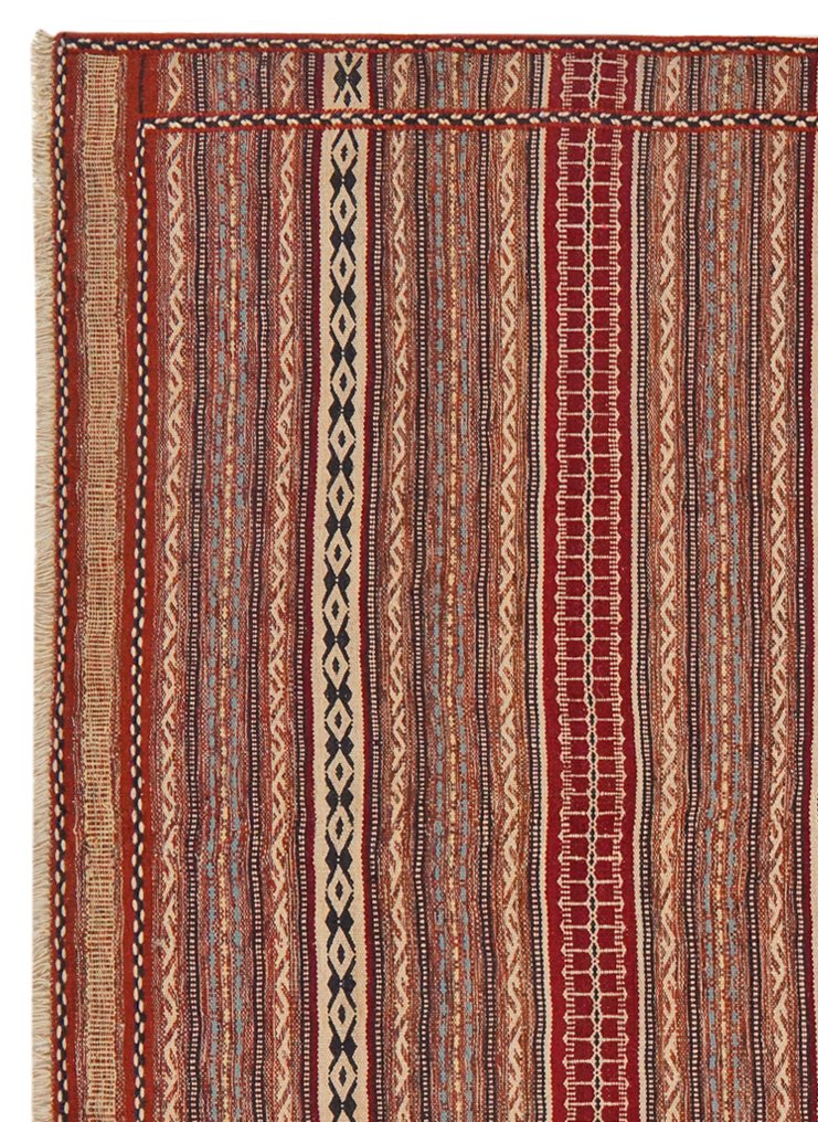 Kelim Kordi — Handmade, 172x246 cm, Multicolor, 100% Virgin Wool | View 3