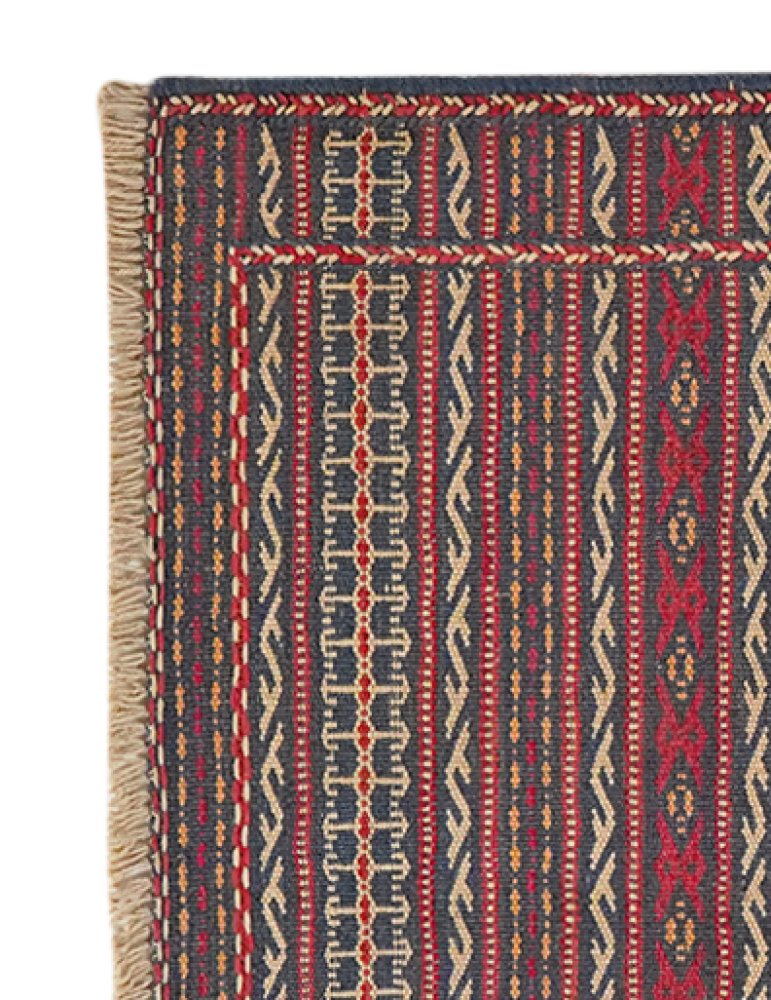 Kelim Kordi — Handmade, 62x91 cm, Multicolor, 100% Virgin Wool | View 3