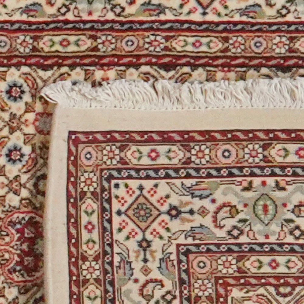 Moud Mahi — Hand-knotted, 81x391 cm, Beige, 100% Virgin Wool | View 6