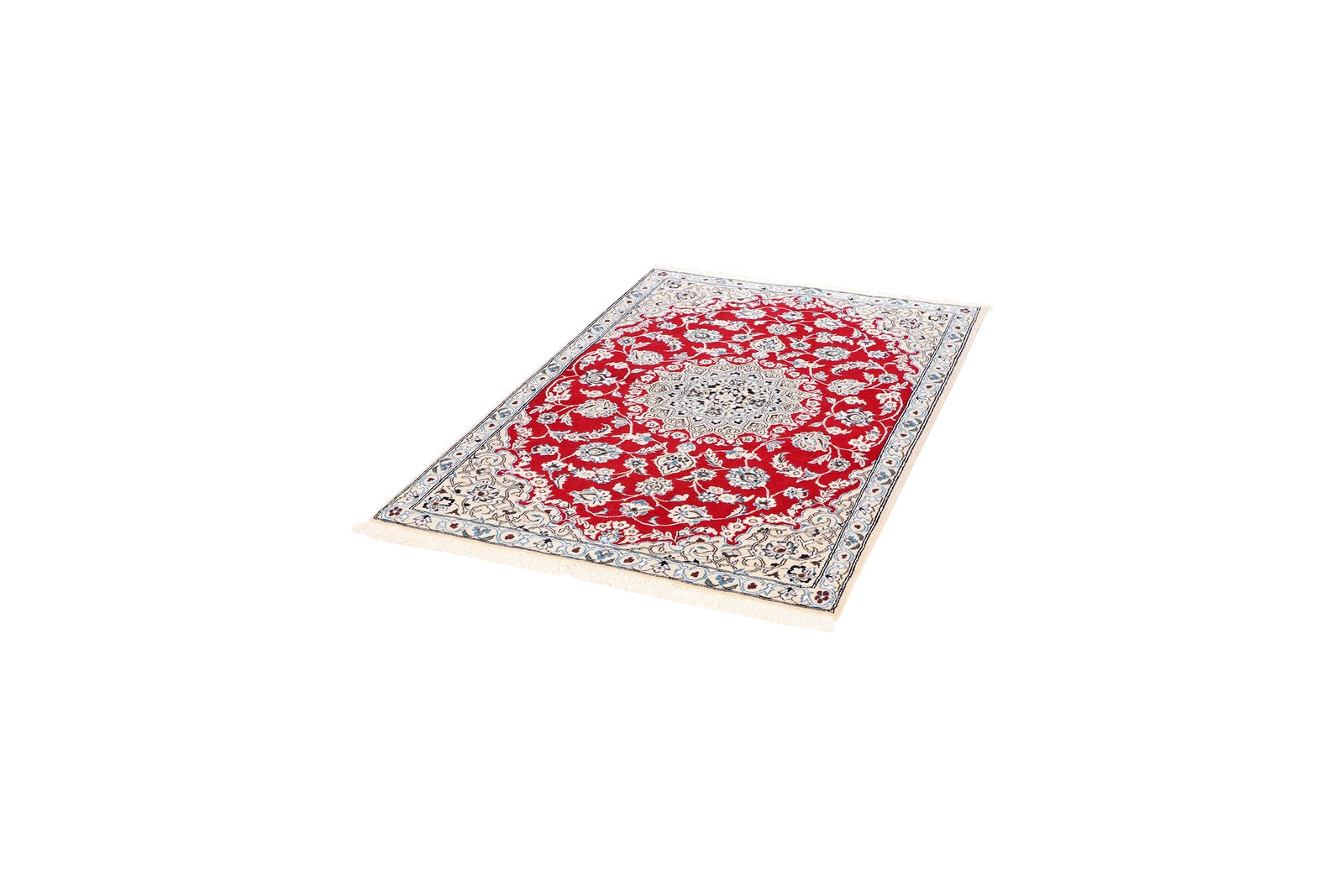 Nain 9La — Hand-knotted, 91x137 cm, Red, 100% Virgin Wool | View 5