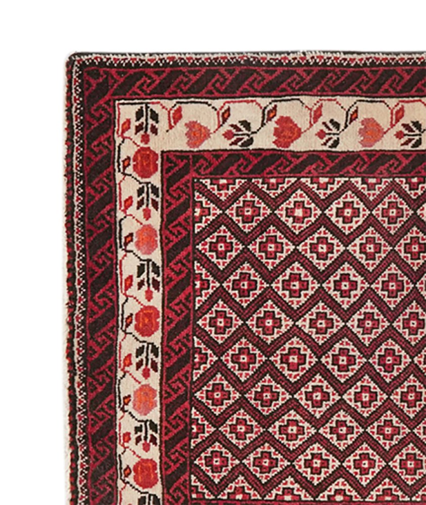 Belutch — Hand-knotted, 67x84 cm, Multicolor, 100% Virgin Wool | View 3