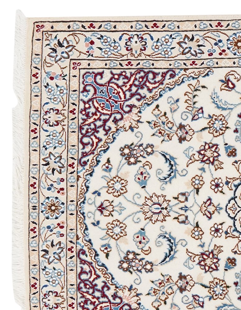 Nain 9La — Hand-knotted, 98x150 cm, Beige, 100% Virgin Wool | View 3