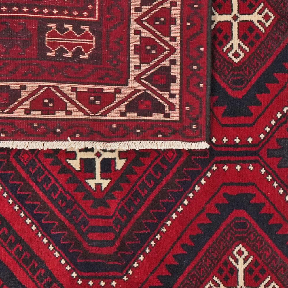 Lori — Hand-knotted, 238x326 cm, Red, 100% Virgin Wool | View 6