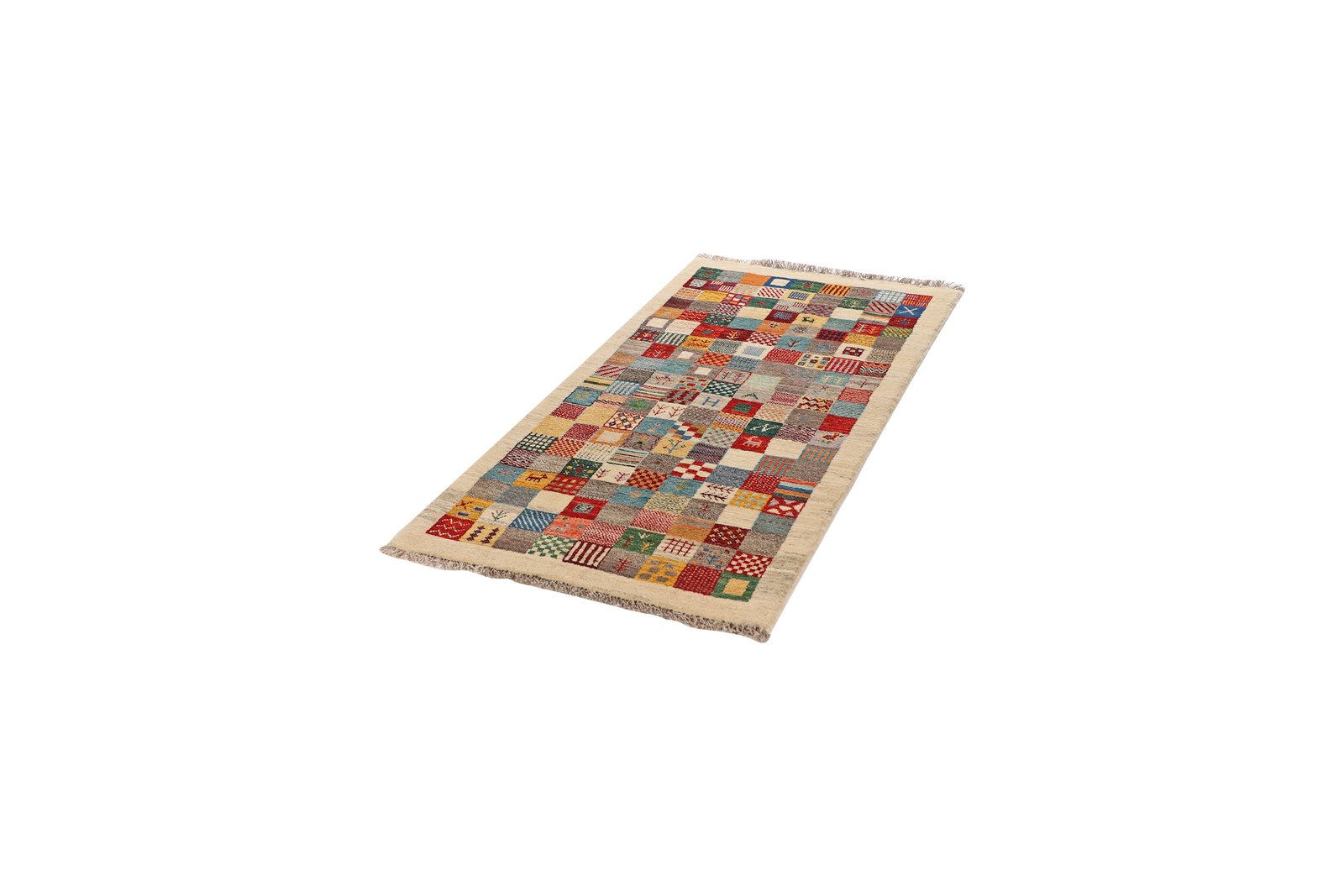Gabbeh Sonnat — Hand-knotted, 81x170 cm, Multicolor, 100% Virgin Wool | View 5