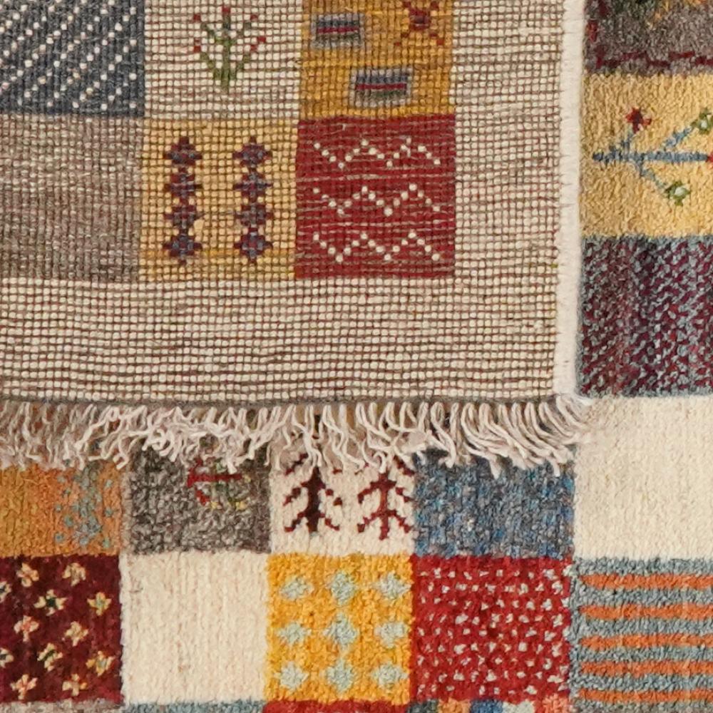 Gabbeh Sonnat — Hand-knotted, 81x170 cm, Multicolor, 100% Virgin Wool | View 6