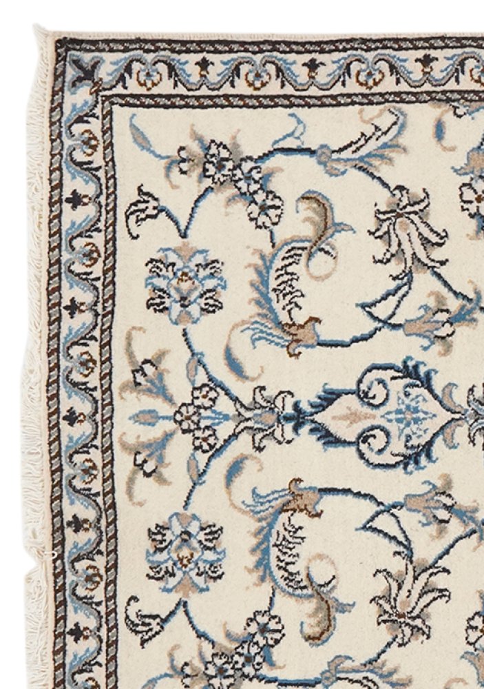 Nain 12La — Hand-knotted, 90x139 cm, Beige, 100% Virgin Wool | View 3