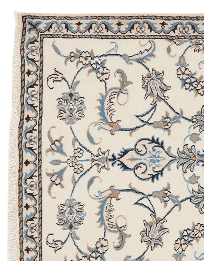Nain 12La — Hand-knotted, 89x136 cm, Beige, 100% Virgin Wool | View 3