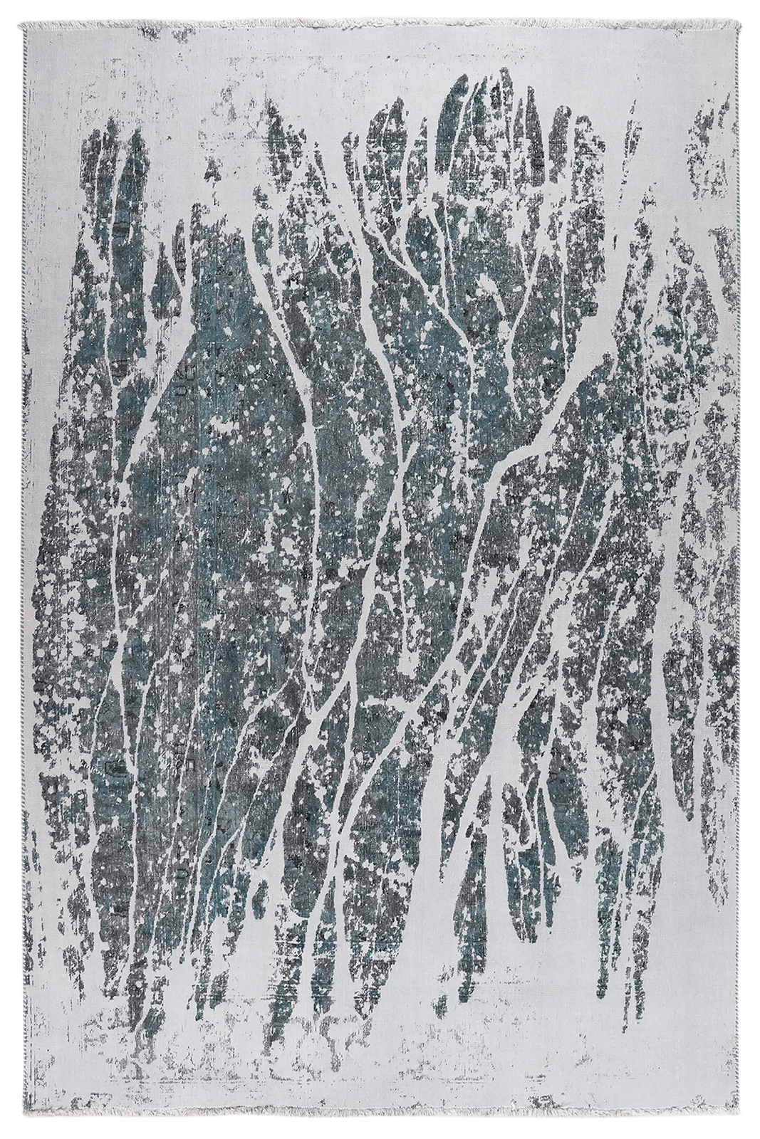 Vintage — Hand-knotted, 178x268 cm, Blue, 100% Virgin Wool | Main view
