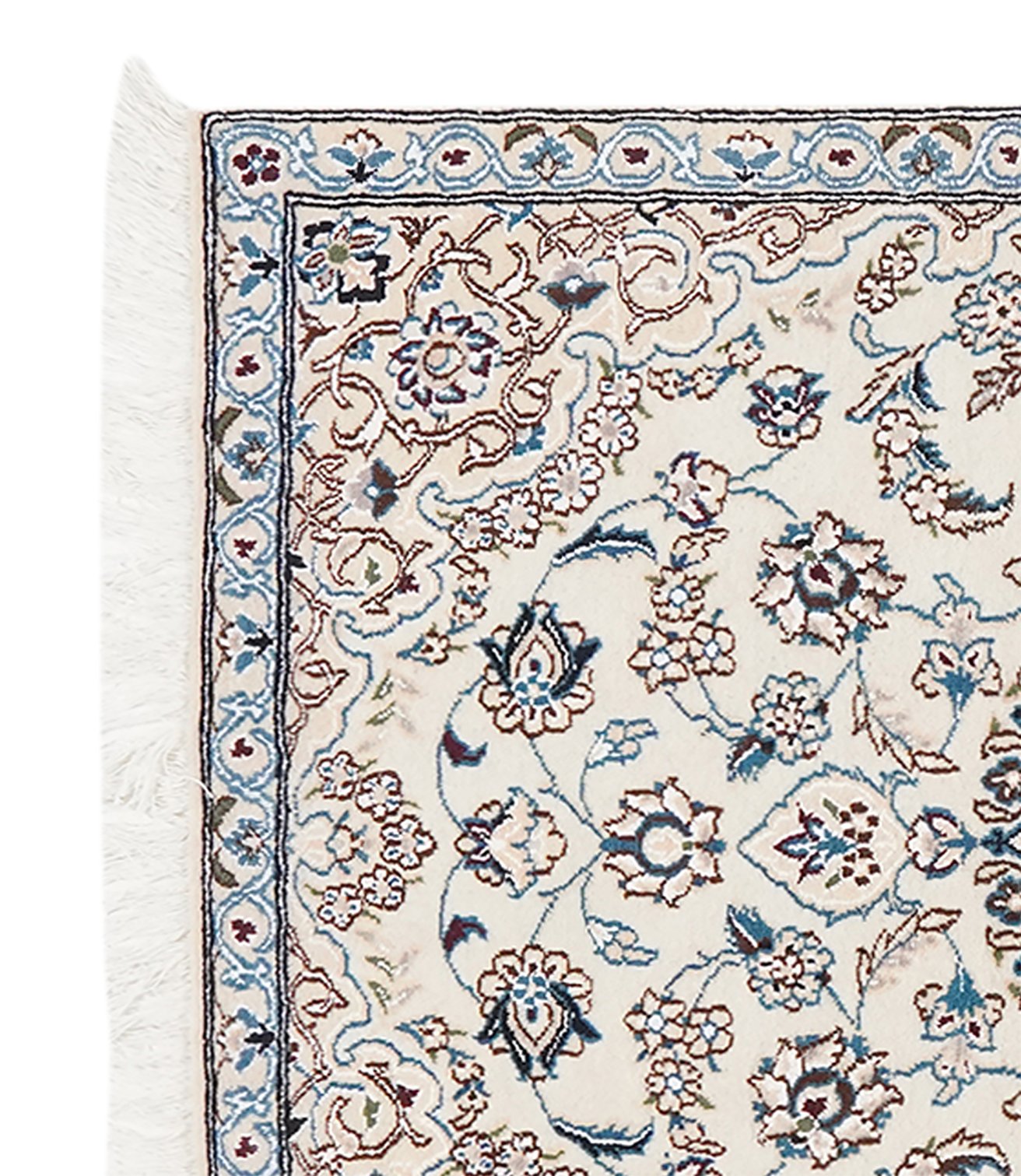 Nain 9La — Hand-knotted, 90x139 cm, Beige, 100% Virgin Wool | View 3