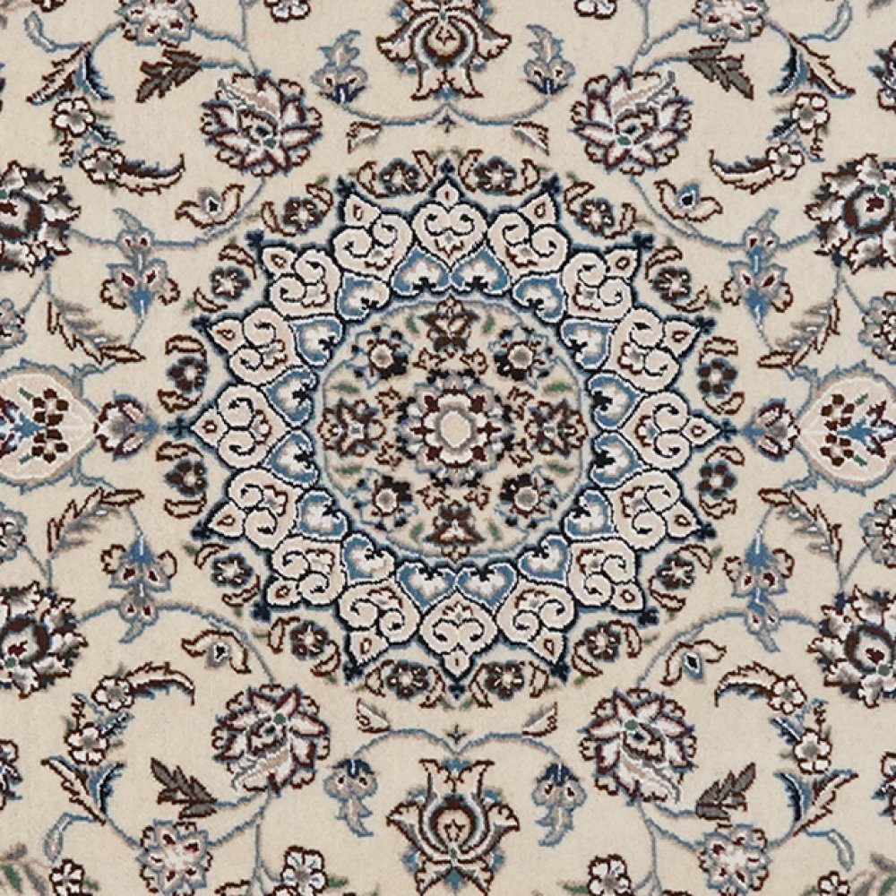 Nain 9La — Hand-knotted, 88x138 cm, Beige, 100% Virgin Wool | View 4