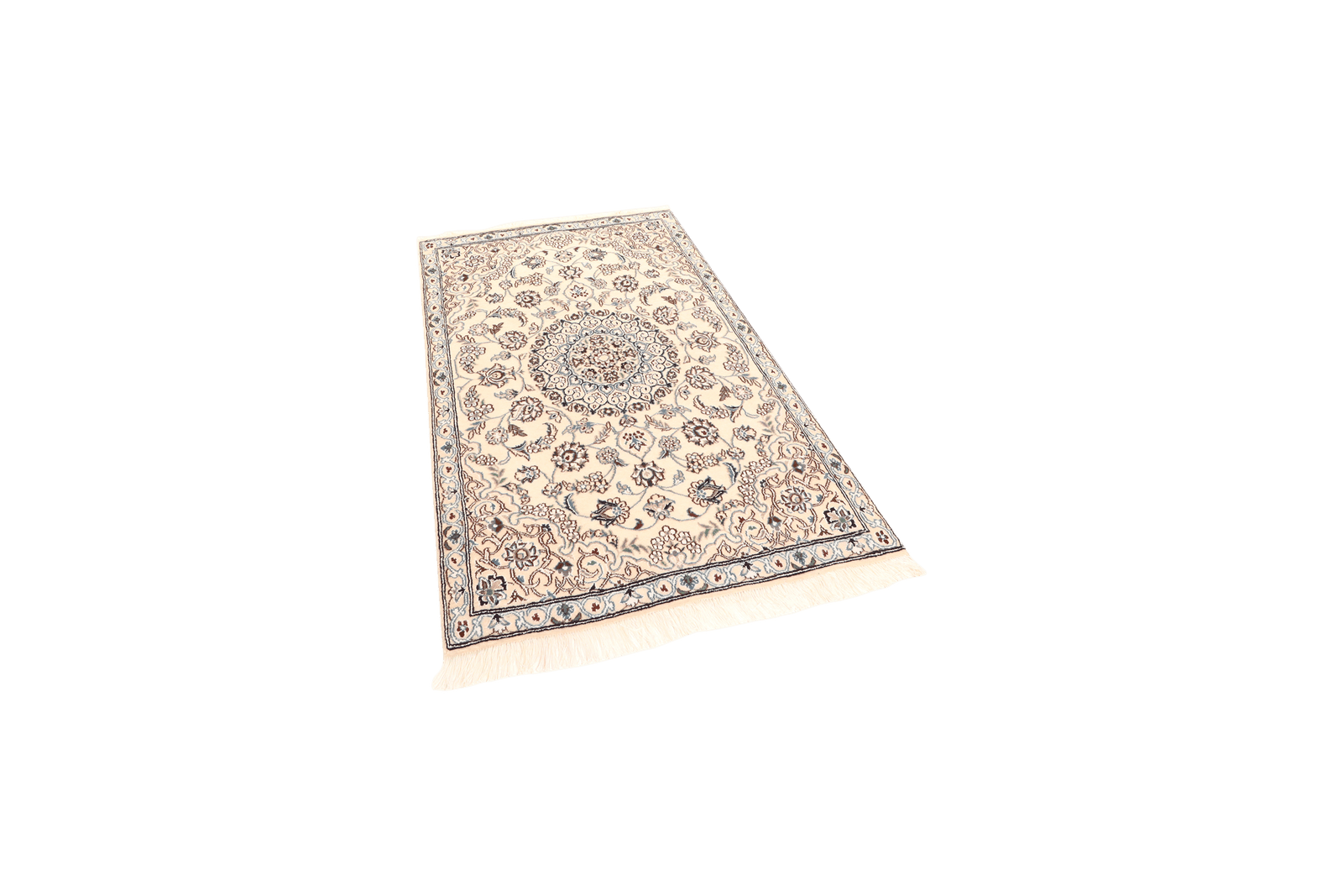 Nain 9La — Hand-knotted, 88x138 cm, Beige, 100% Virgin Wool | View 5