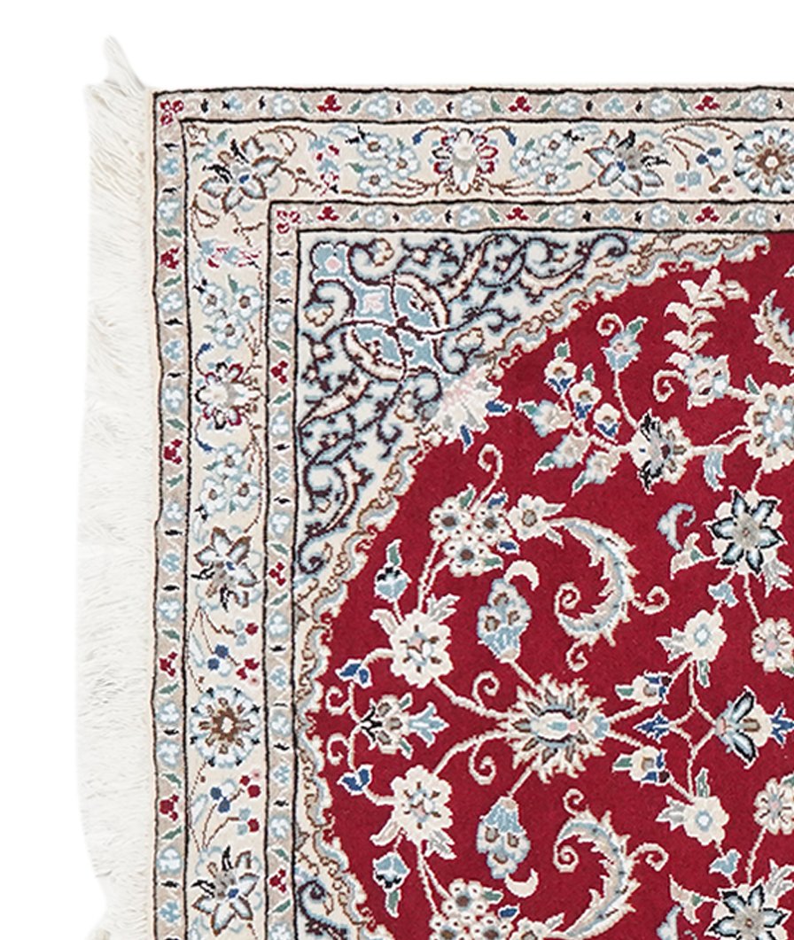 Nain 9La — Hand-knotted, 98x149 cm, Red, 100% Virgin Wool | View 3