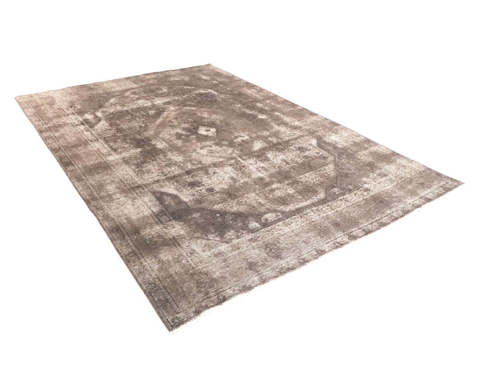 Vintage — Hand-knotted, 207x295 cm, Grey, 100% Virgin Wool | View 5