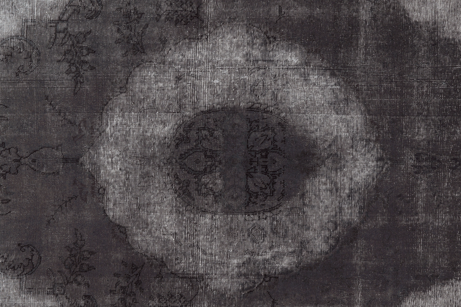 Vintage — Handgefertigt, 294x204 cm, Grau, 100% Virgin Wool | View 5