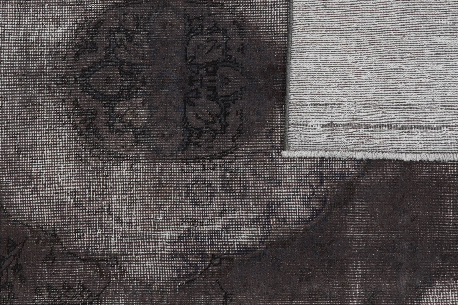 Vintage — Handgefertigt, 294x204 cm, Grau, 100% Virgin Wool | View 6