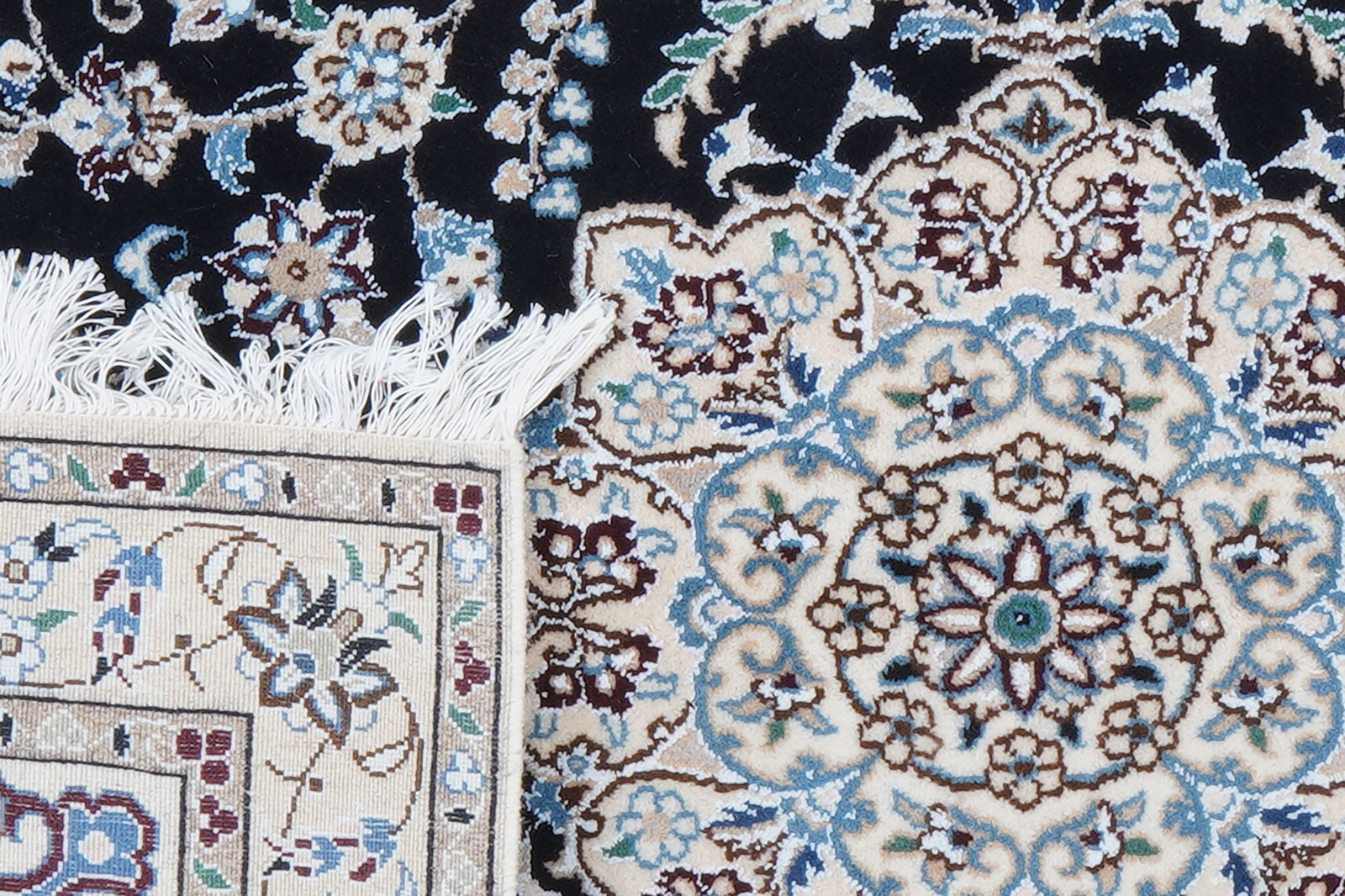 Nain 9La — Handgefertigt, 158x100 cm, Beige, 100% Virgin Wool | View 7