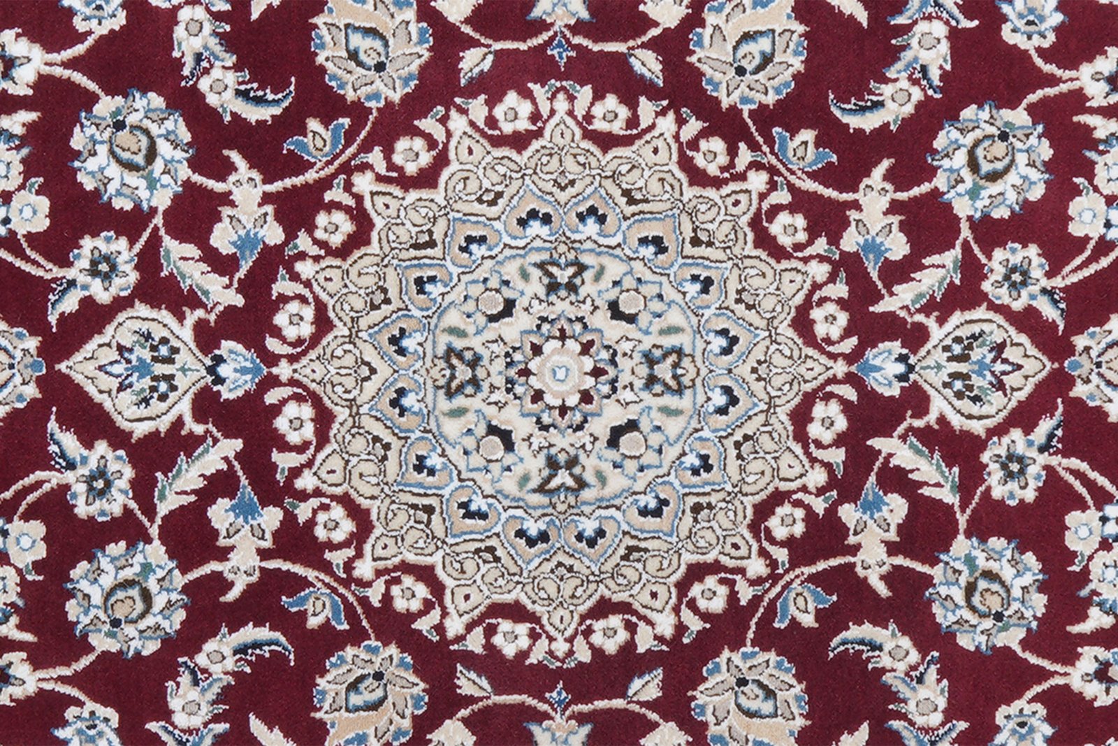 Nain 9La — Hand-knotted, 90x137 cm, Red, 100% Virgin Wool | View 6