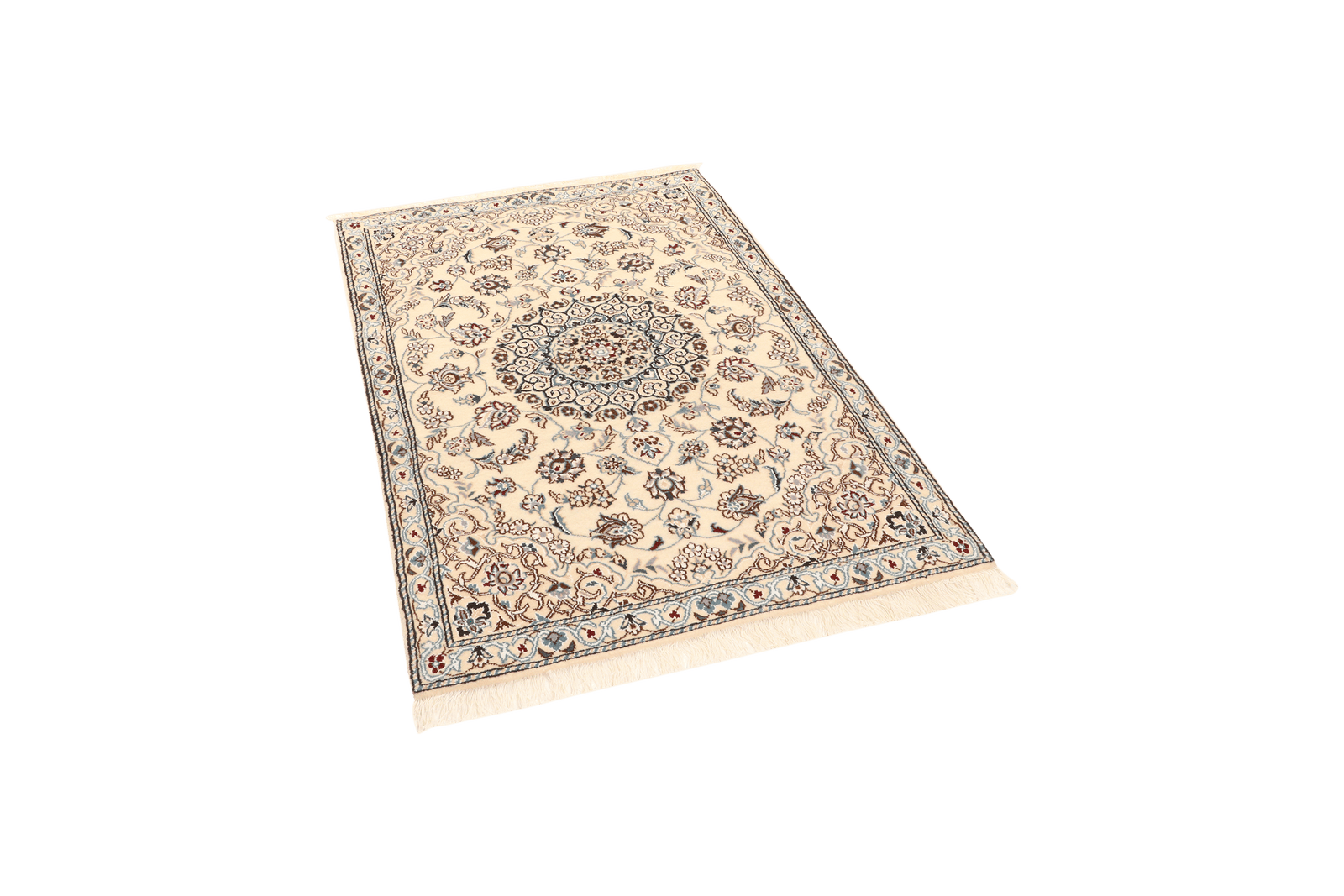 Nain 9La — Hand-knotted, 90x140 cm, Beige, 100% Virgin Wool | View 5