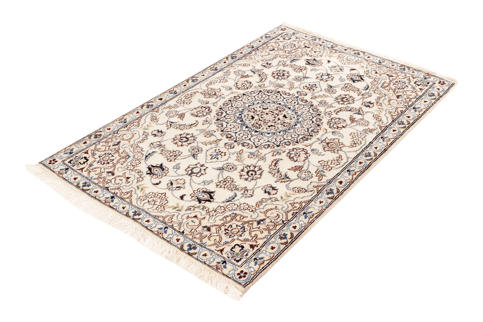 Nain 9La — Hand-knotted, 89x142 cm, Beige, 100% Virgin Wool | View 5