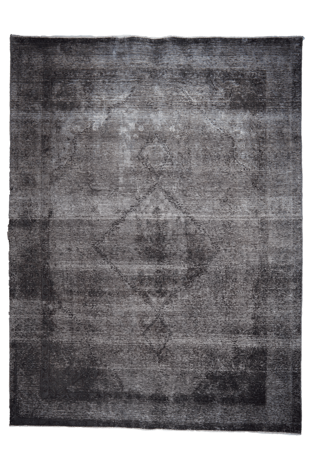 Vintage — Hand-knotted, 215x285 cm, Grey, 100% Virgin Wool | Main view