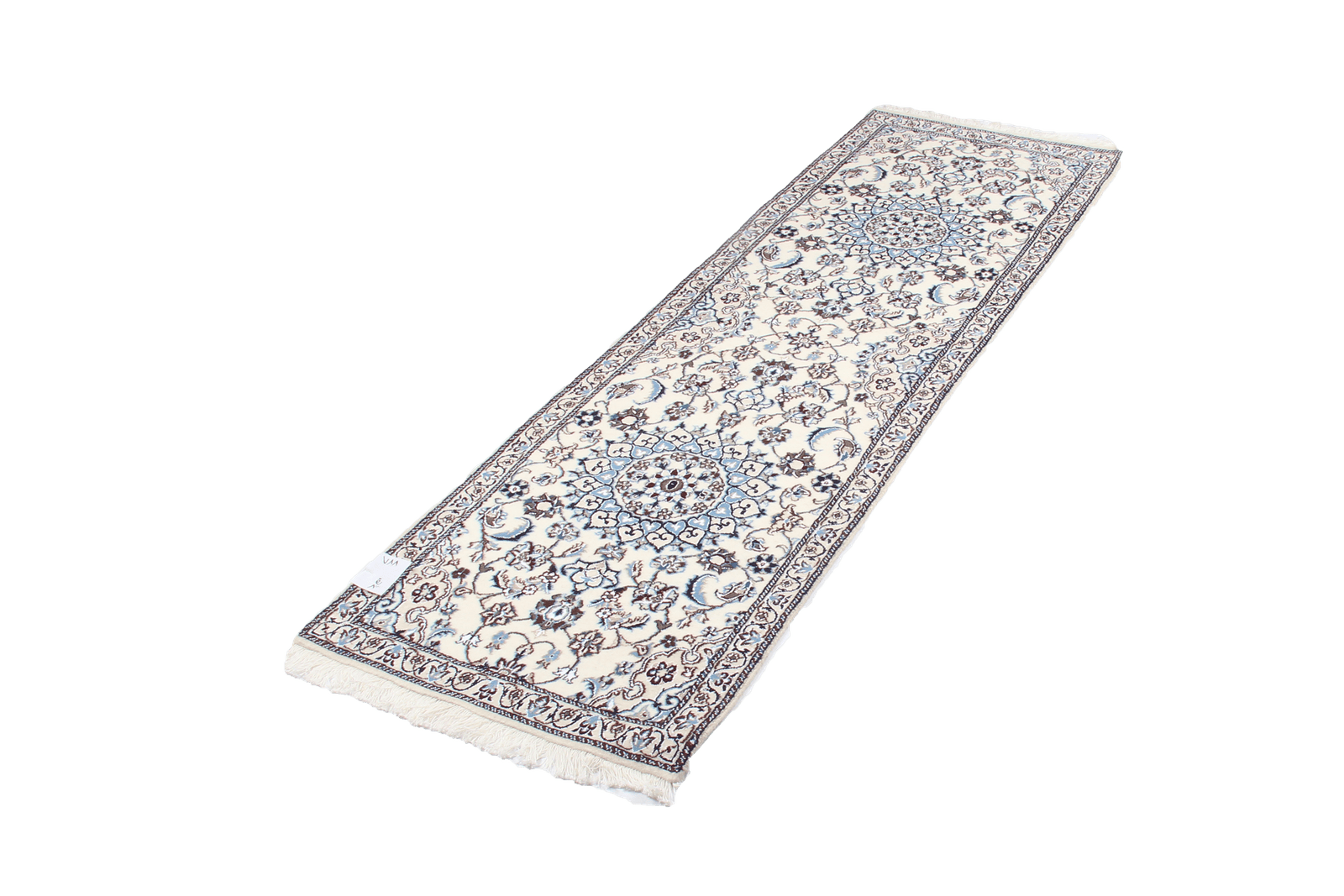 Nain 9La — Hand-knotted, 61x199 cm, Beige, 100% Virgin Wool | View 7