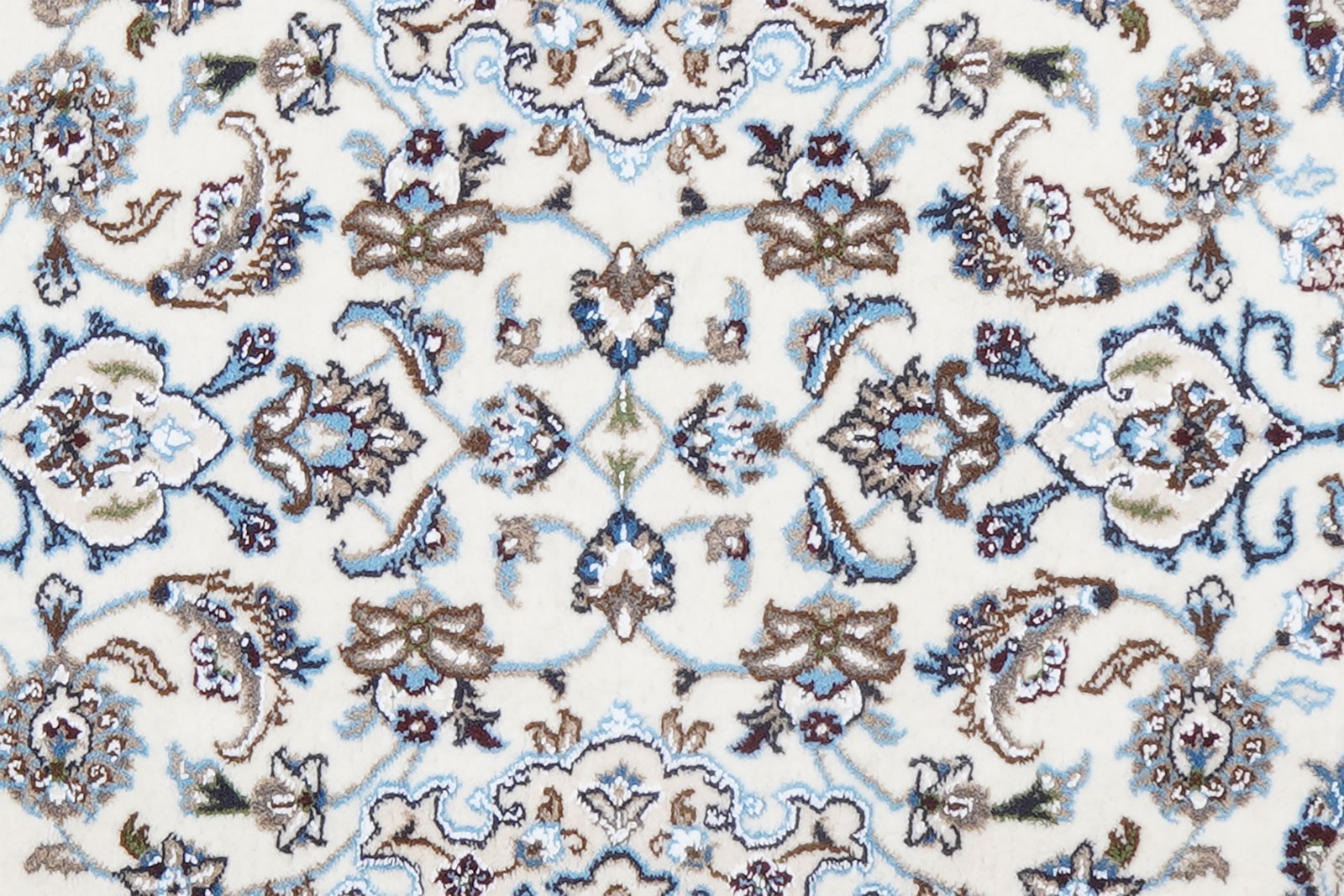 Nain 9La — Hand-knotted, 64x202 cm, Beige, 100% Virgin Wool | View 4