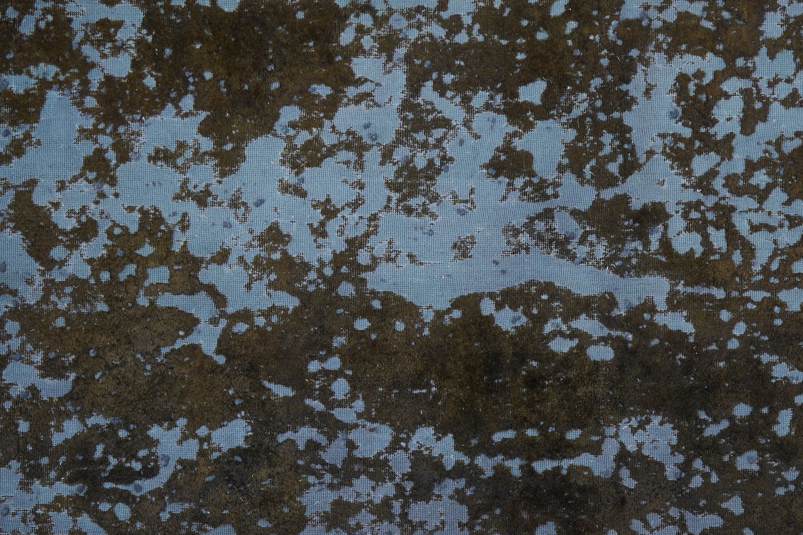 Vintage — Hand-knotted, 184x263 cm, Blue, 100% Virgin Wool | View 5