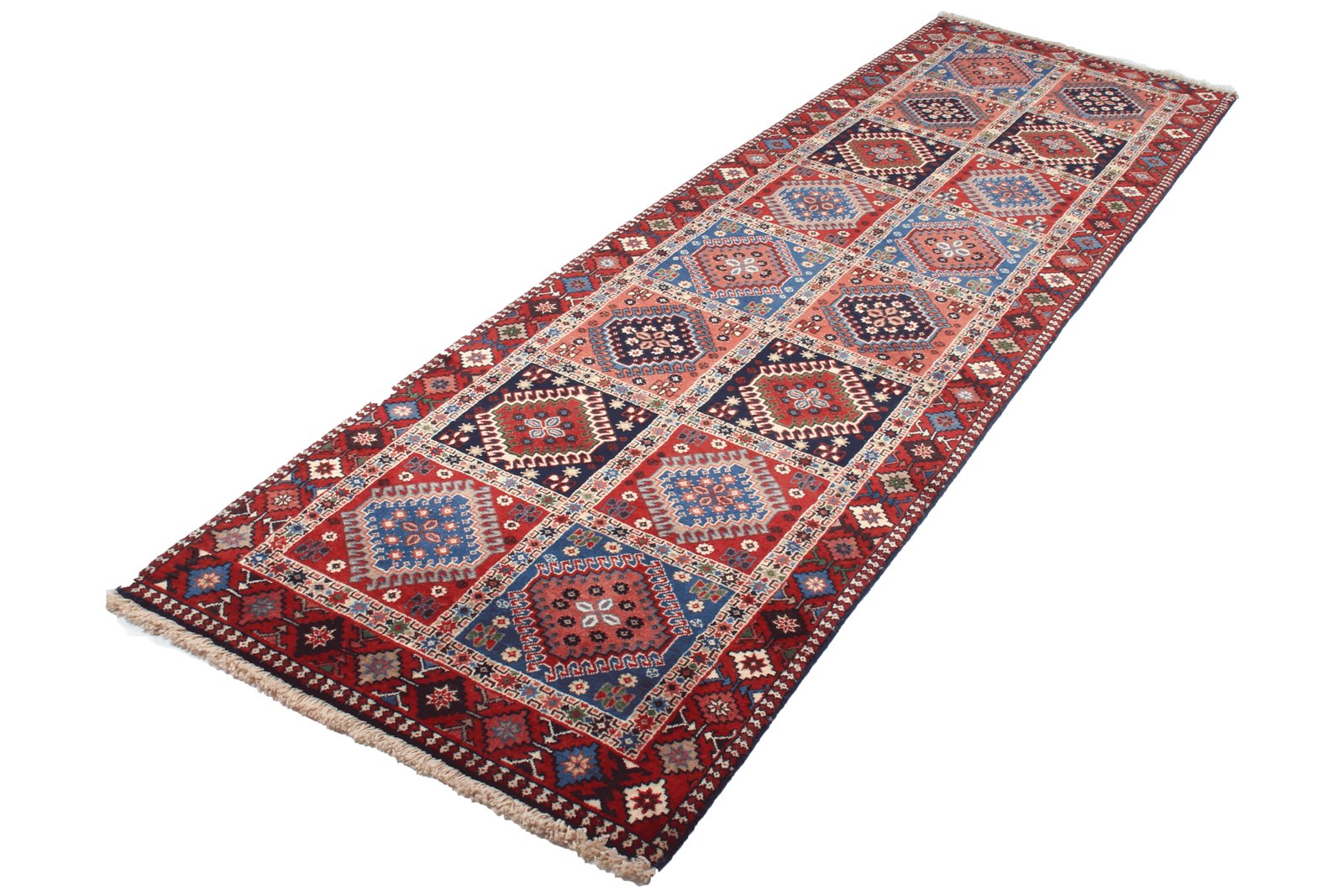 Yalameh — Hand-knotted, 83x286 cm, Multicolor, 100% Virgin Wool | View 4