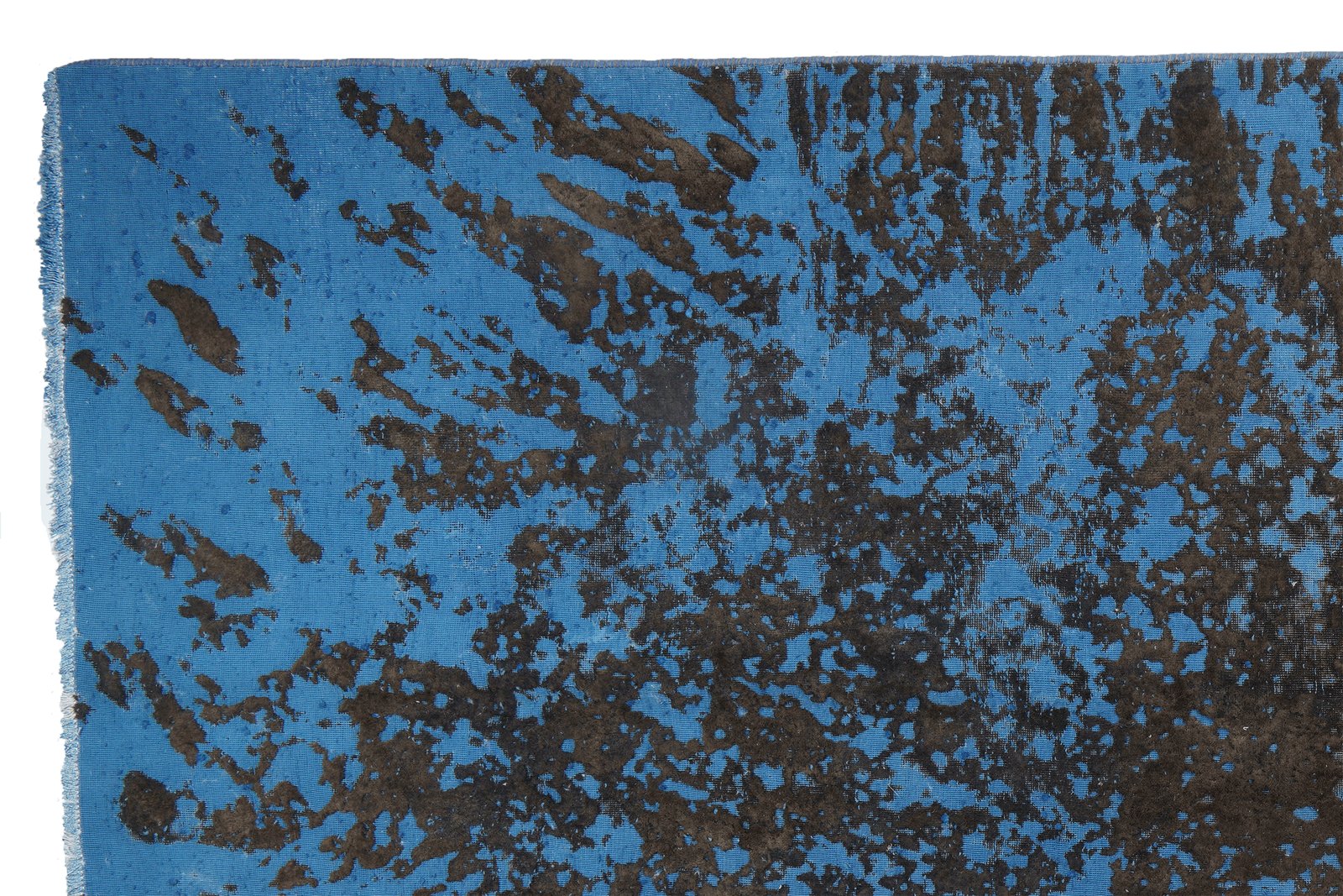 Vintage — Hand-knotted, 145x295 cm, Blue, 100% Virgin Wool | View 3