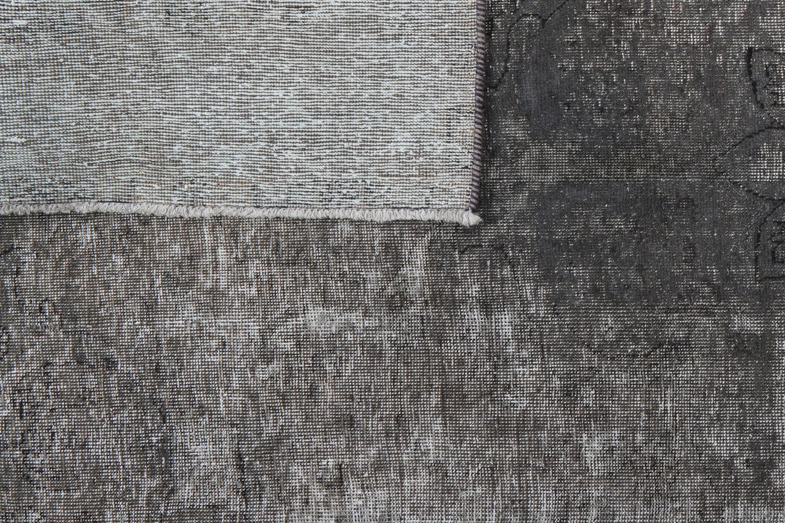 Vintage — Hand-knotted, 187x288 cm, Grey, 100% Virgin Wool | View 6