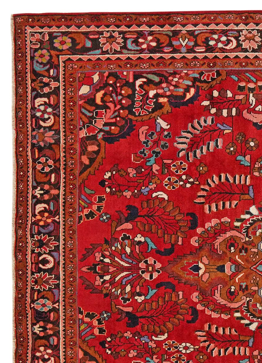 Lilian — Hand-knotted, 245x322 cm, Red, 100% Virgin Wool | View 3