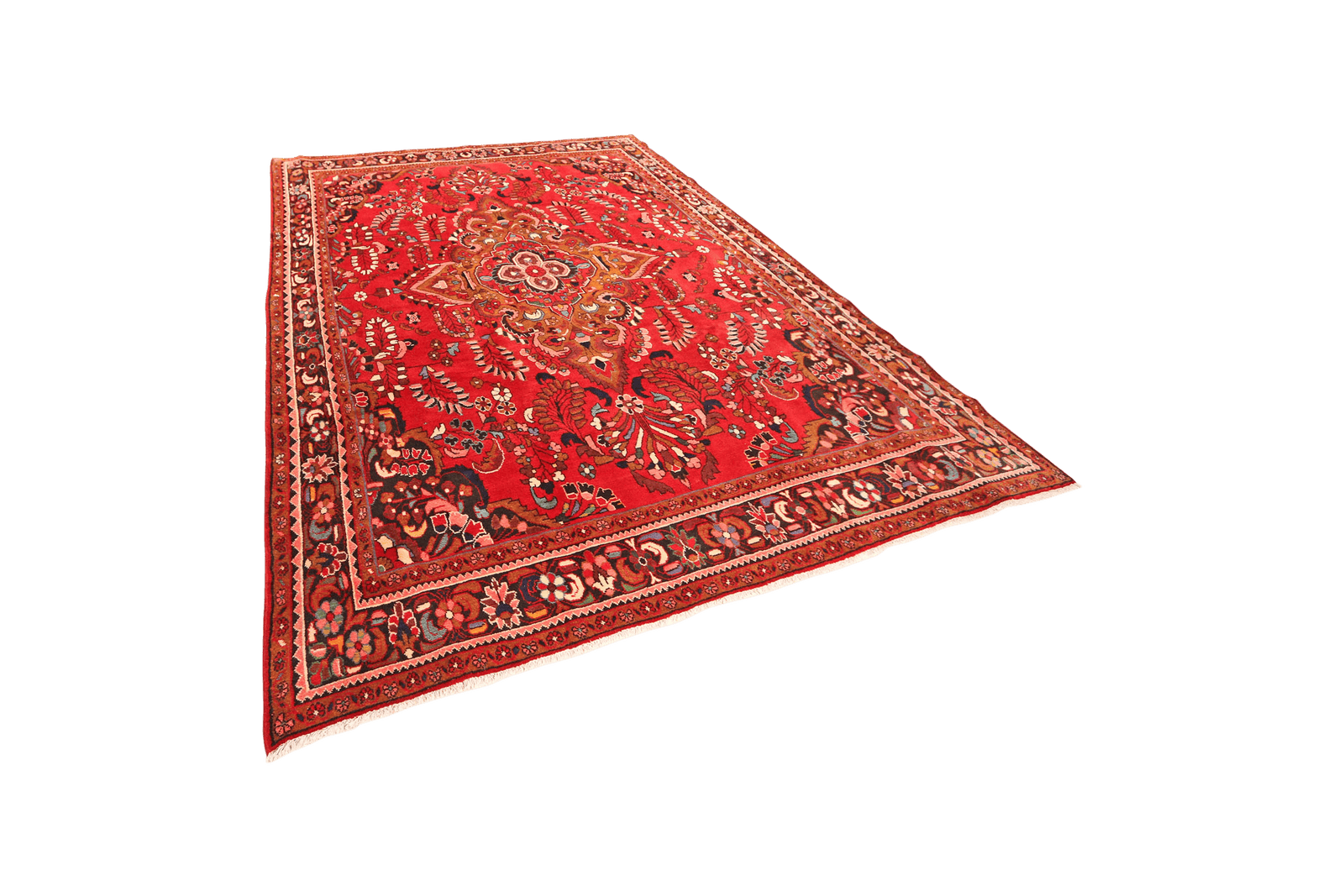 Lilian — Hand-knotted, 245x322 cm, Red, 100% Virgin Wool | View 5