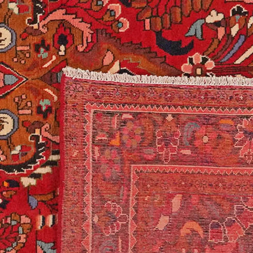 Lilian — Hand-knotted, 245x322 cm, Red, 100% Virgin Wool | View 6