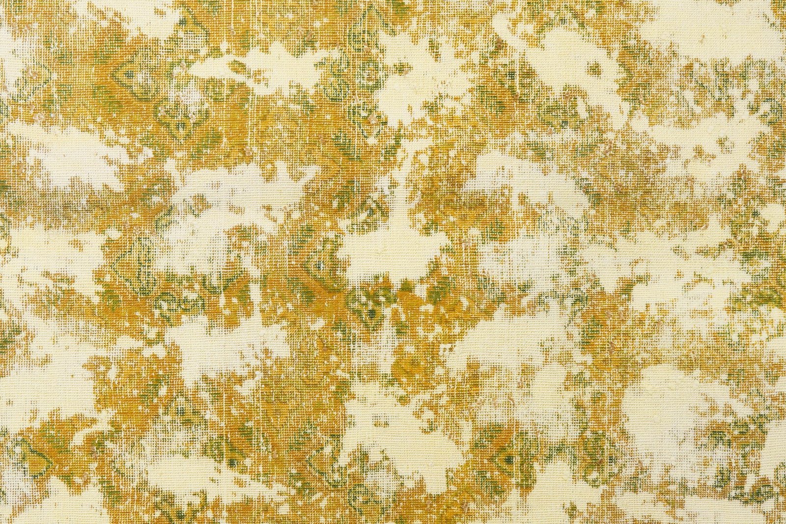Vintage — Hand-knotted, 134x188 cm, Yellow, 100% Virgin Wool | View 4
