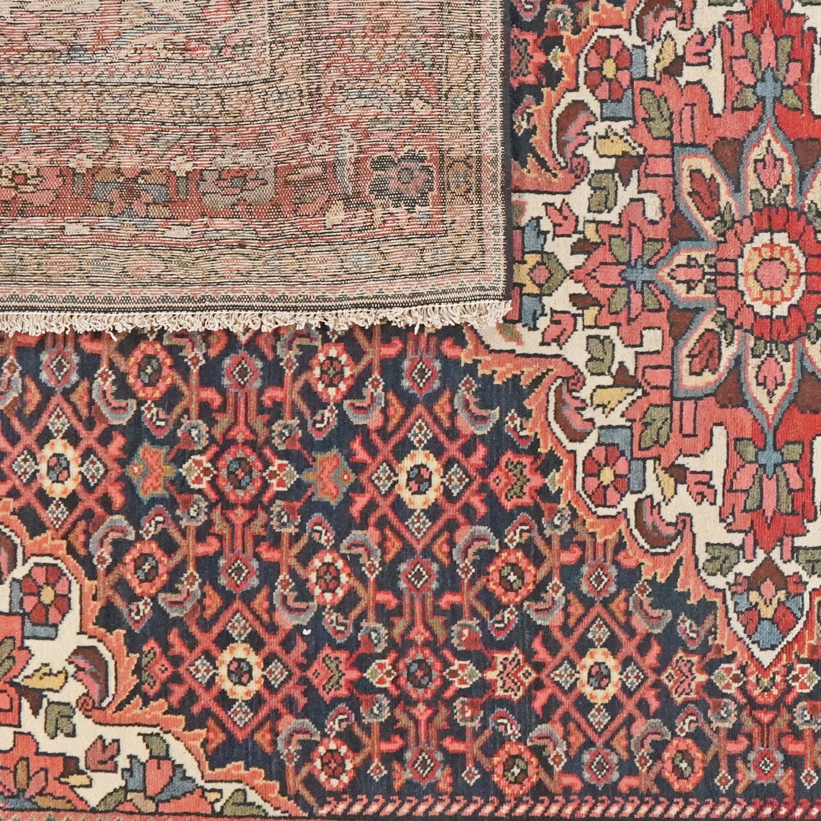 Koutabad — Handgefertigt, 212x153 cm, Rot, 100% Virgin Wool | View 7