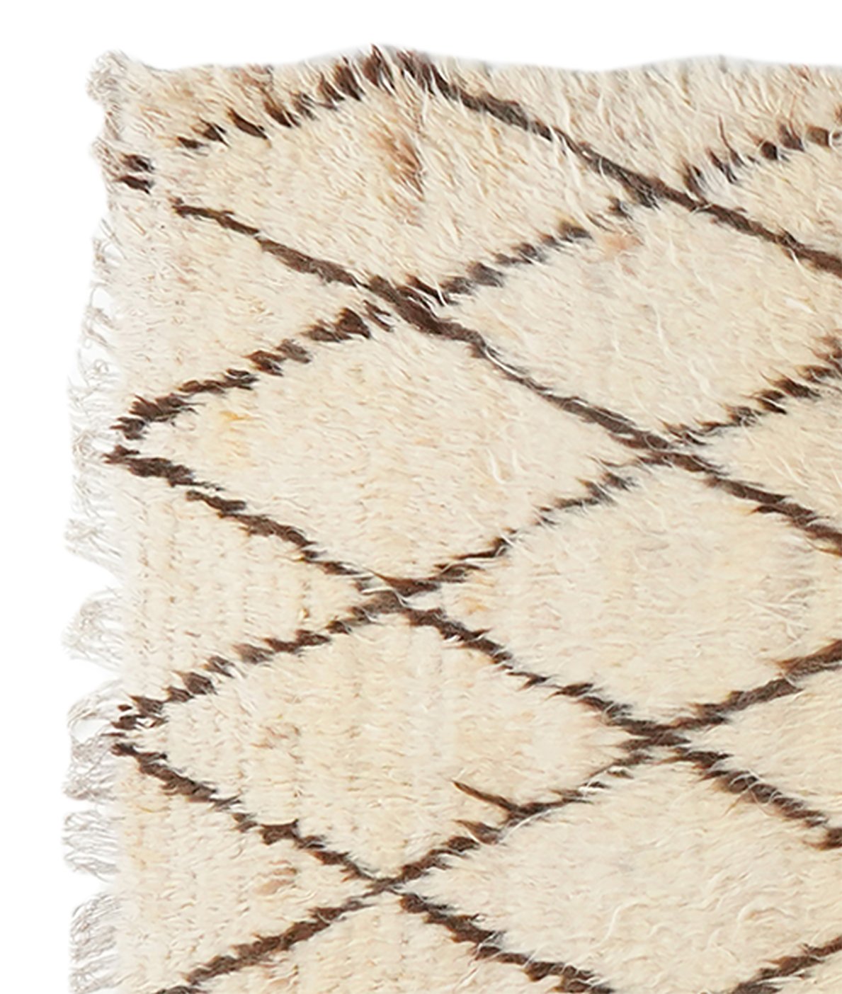 Gabbeh — Hand-knotted, 144x200 cm, Beige, 100% Virgin Wool | View 3