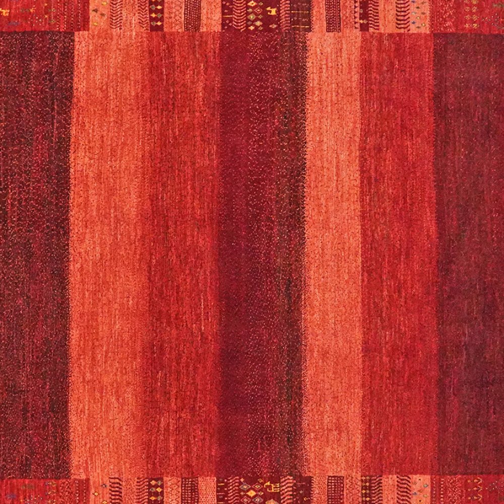 Rizbaf — Hand-knotted, 260x322 cm, Red, 100% Virgin Wool | View 4