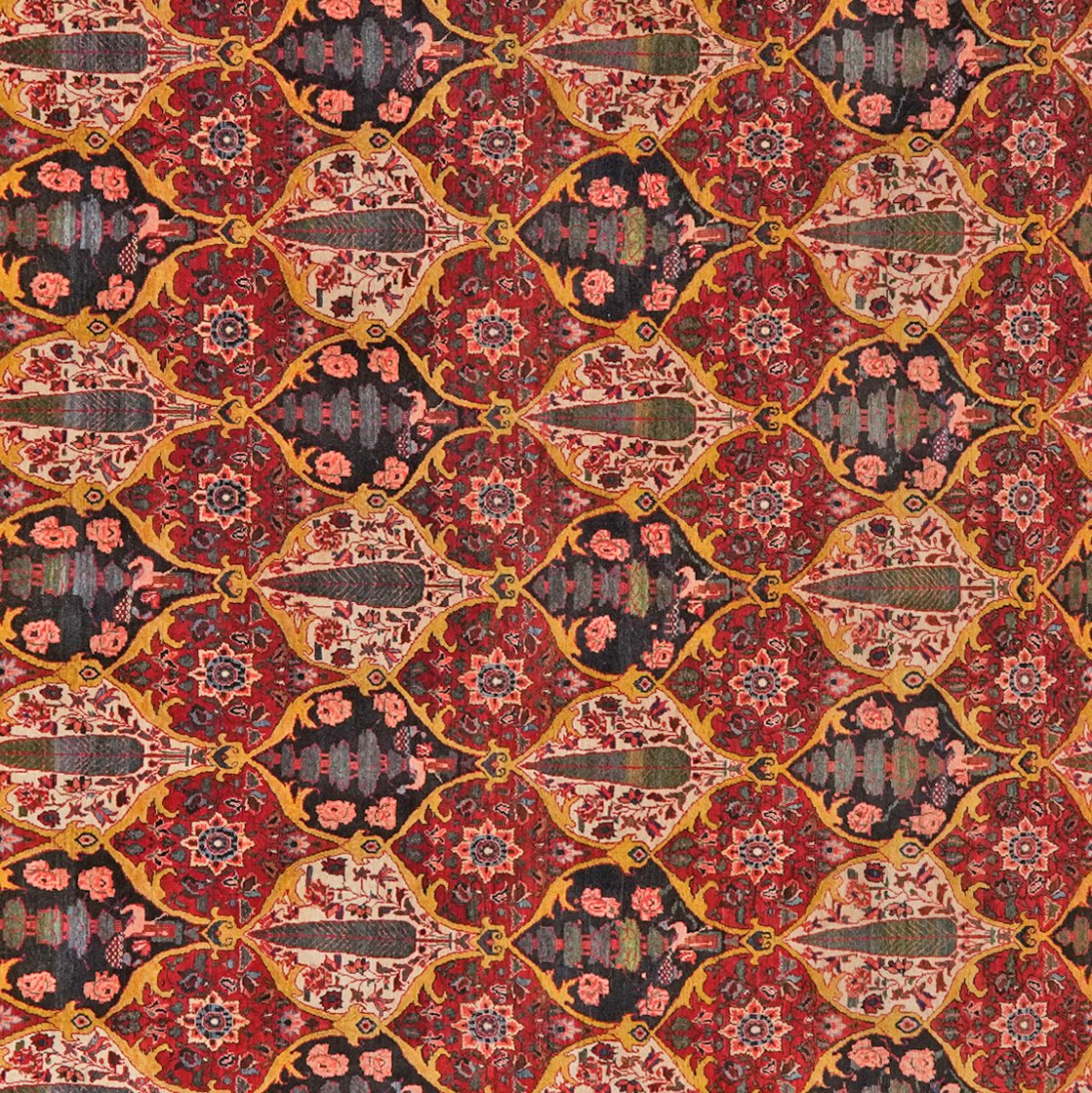 Bakhtiar — Hand-knotted, 320x429 cm, Red, 100% Virgin Wool | View 4