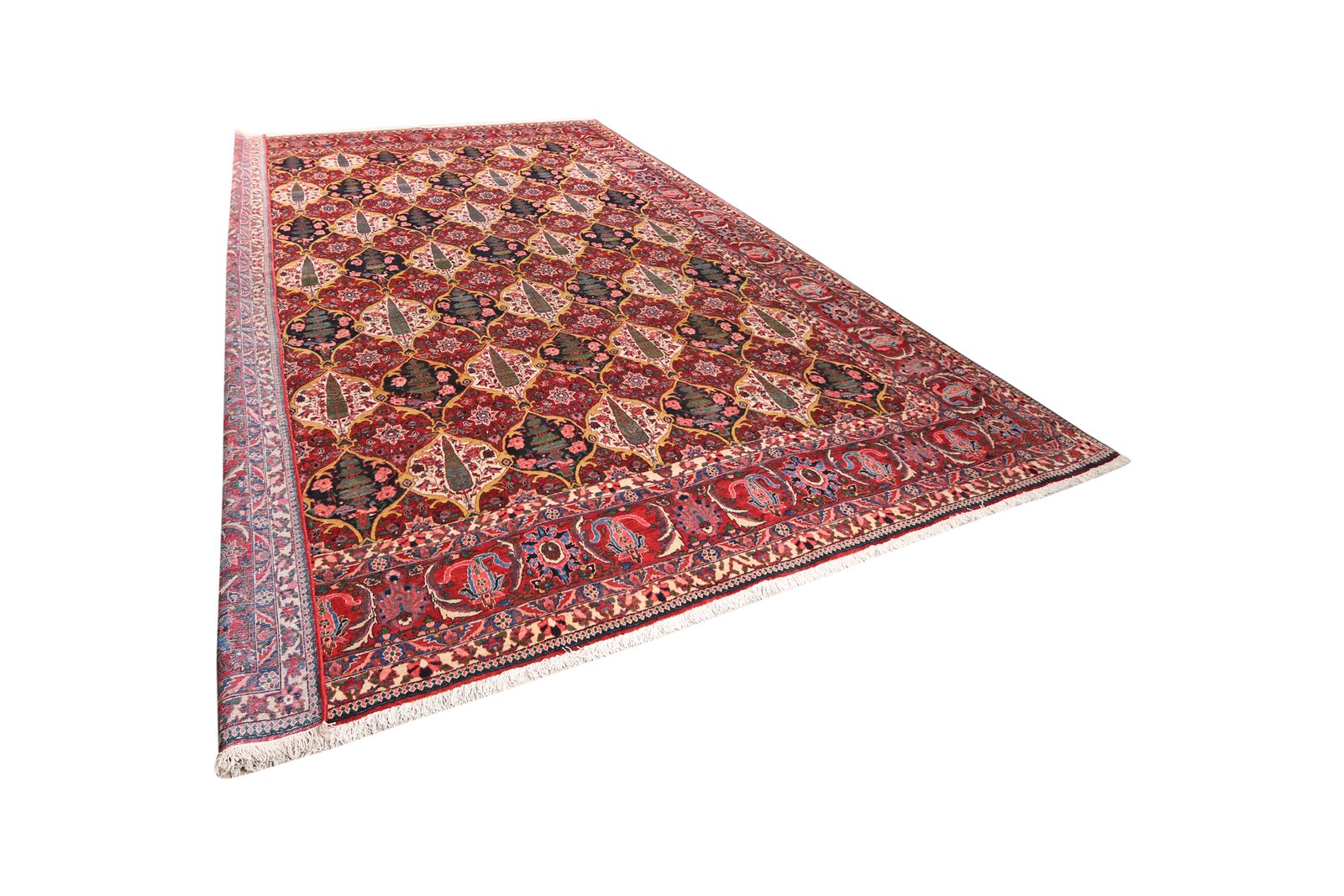 Bakhtiar — Hand-knotted, 320x429 cm, Red, 100% Virgin Wool | View 5