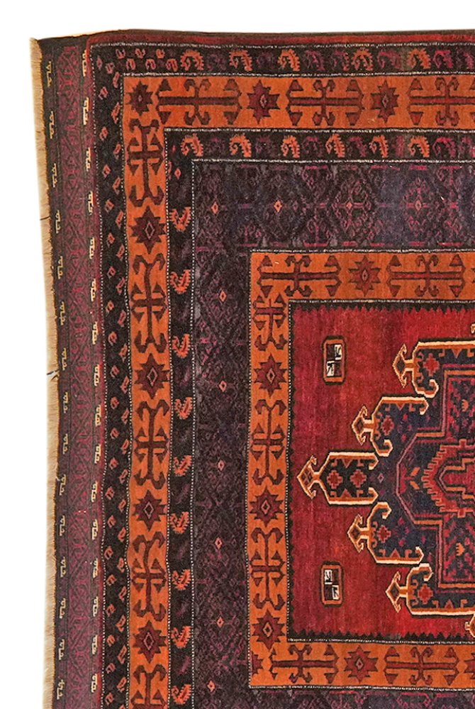 Kordibaf — Hand-knotted, 176x322 cm, Red, 100% Virgin Wool | View 3