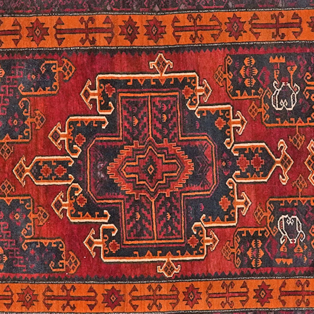 Kordibaf — Hand-knotted, 176x322 cm, Red, 100% Virgin Wool | View 4
