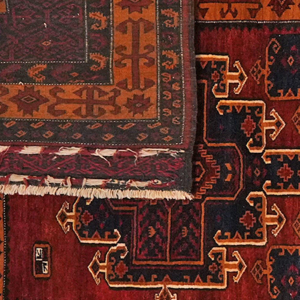 Kordibaf — Hand-knotted, 176x322 cm, Red, 100% Virgin Wool | View 6