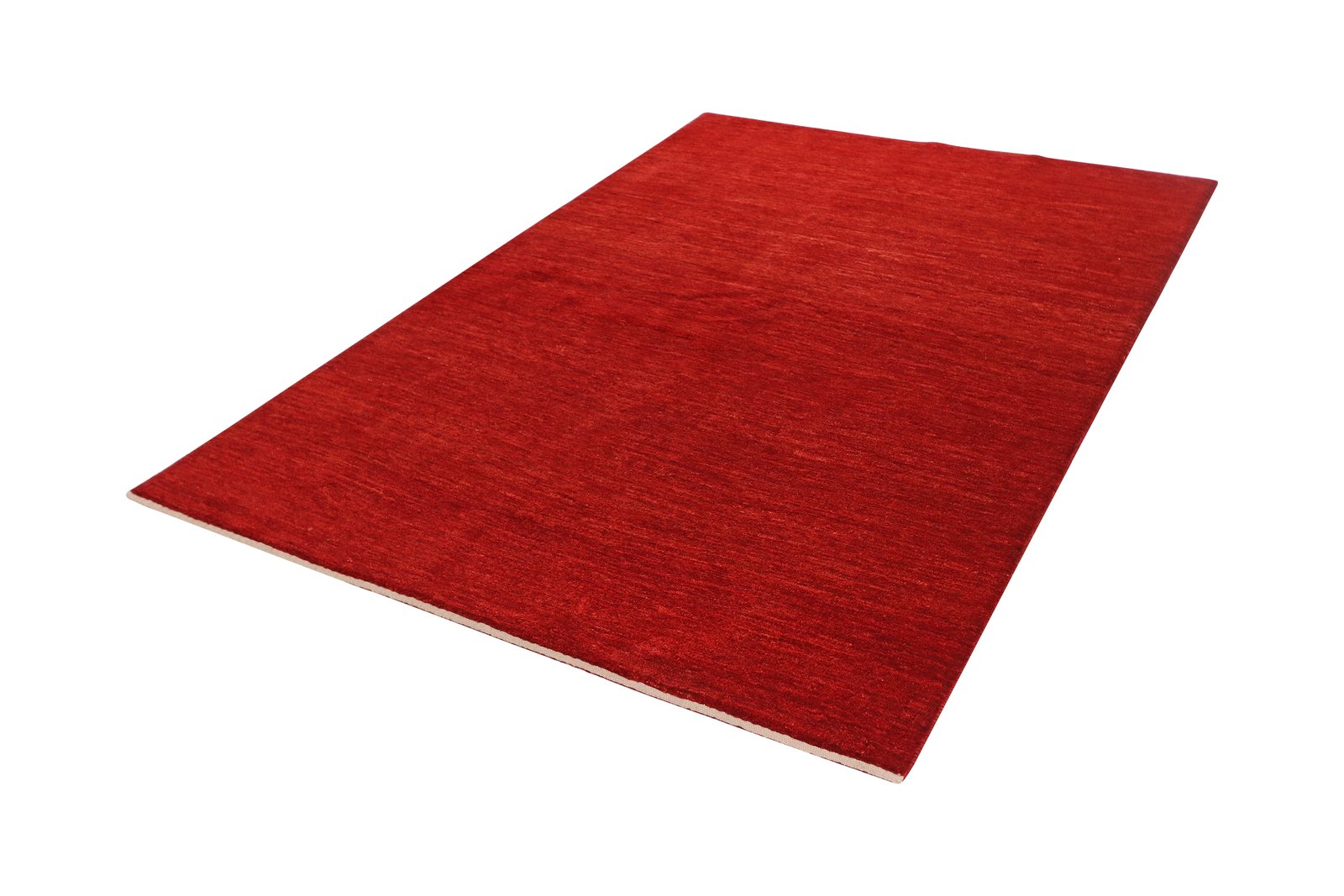 Rizbaf — Hand-knotted, 162x234 cm, Red, 100% Virgin Wool | View 5
