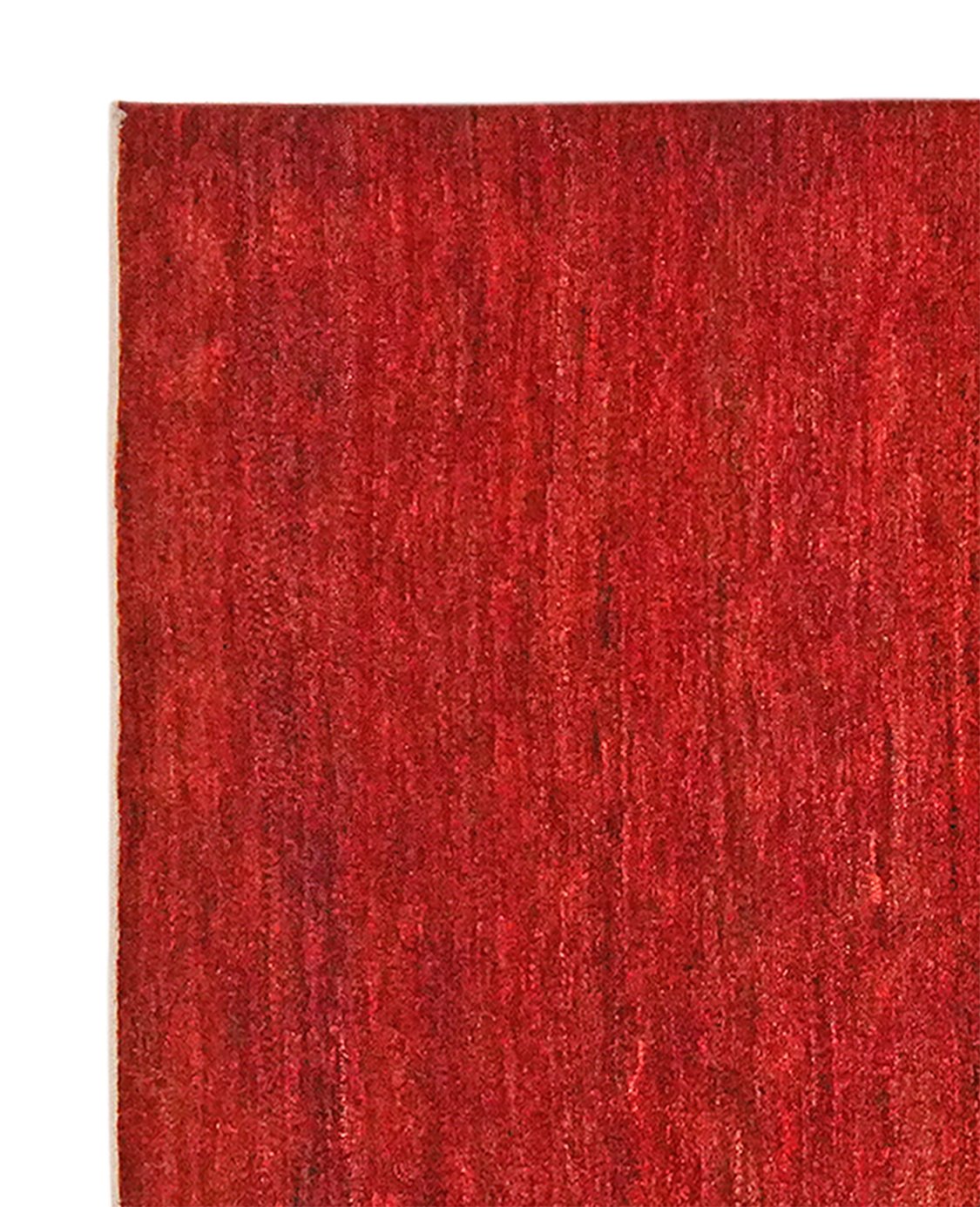 Rizbaf — Hand-knotted, 120x201 cm, Red, 100% Virgin Wool | View 3