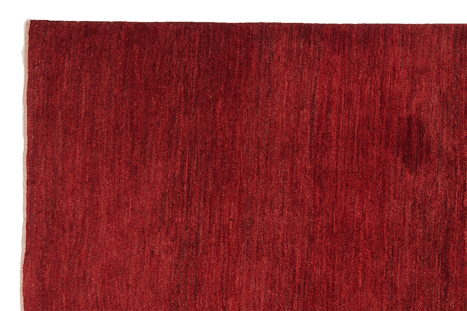 Rizbaf — Hand-knotted, 150x208 cm, Red, 100% Virgin Wool | View 3