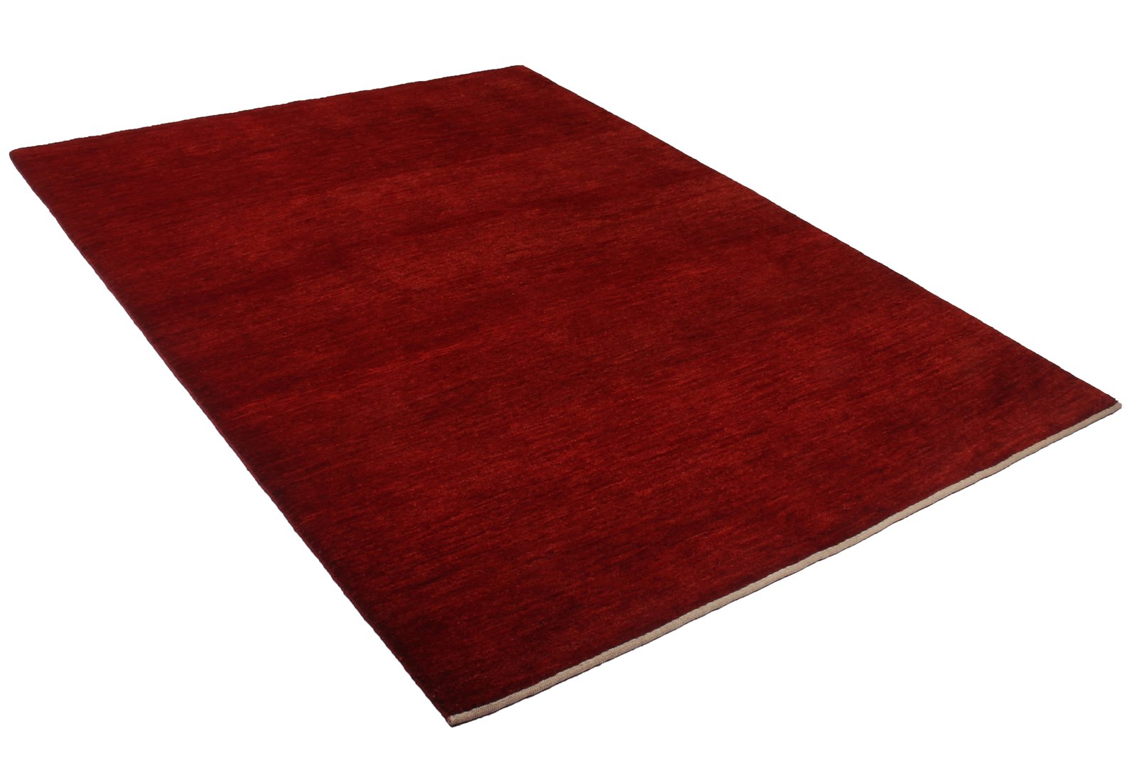 Rizbaf — Hand-knotted, 150x208 cm, Red, 100% Virgin Wool | View 5