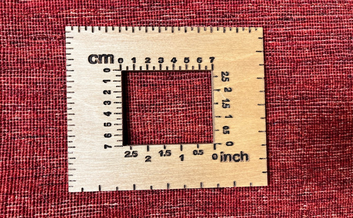 Rizbaf — Hand-knotted, 115x172 cm, Red, 100% Virgin Wool | View 11