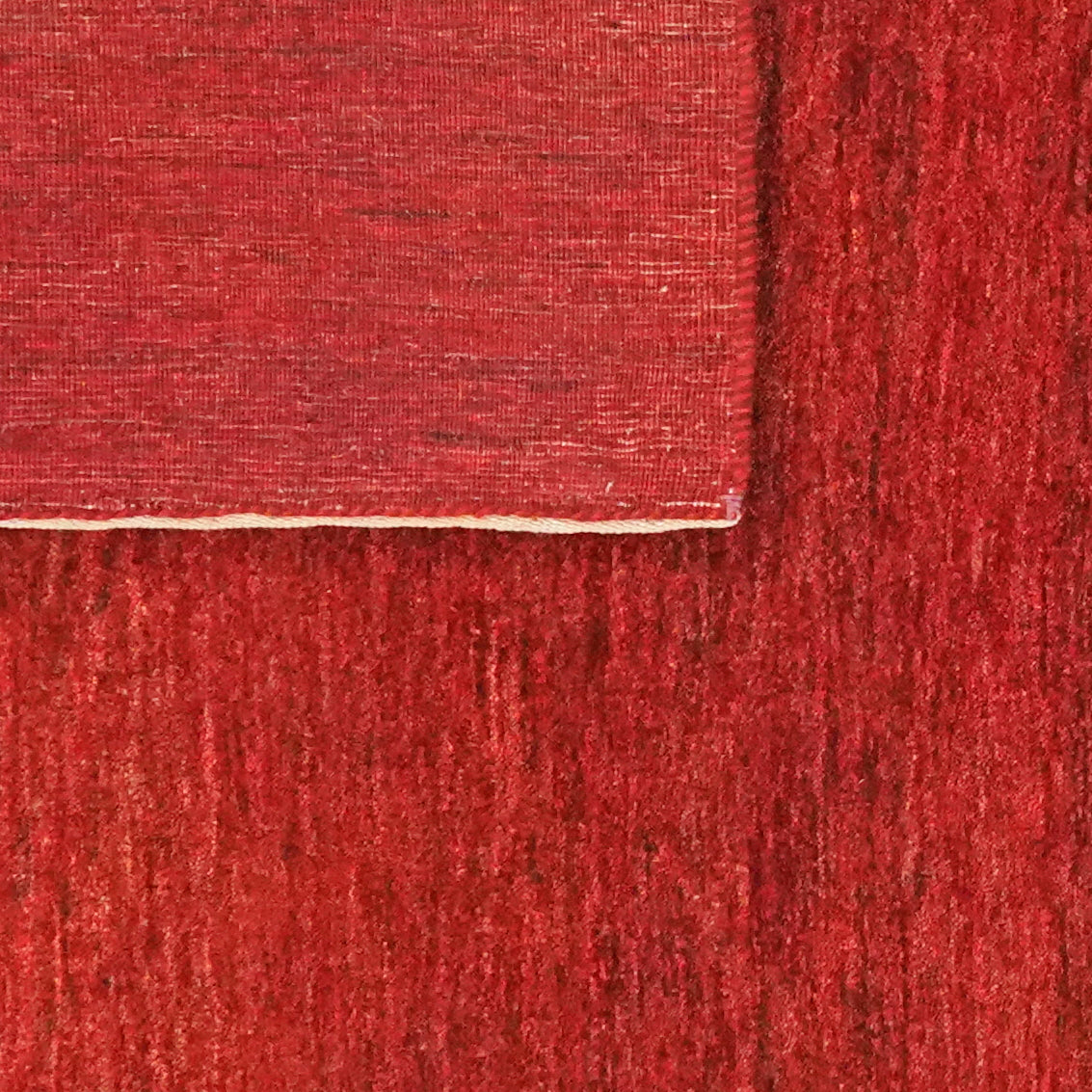 Rizbaf — Hand-knotted, 115x172 cm, Red, 100% Virgin Wool | View 6