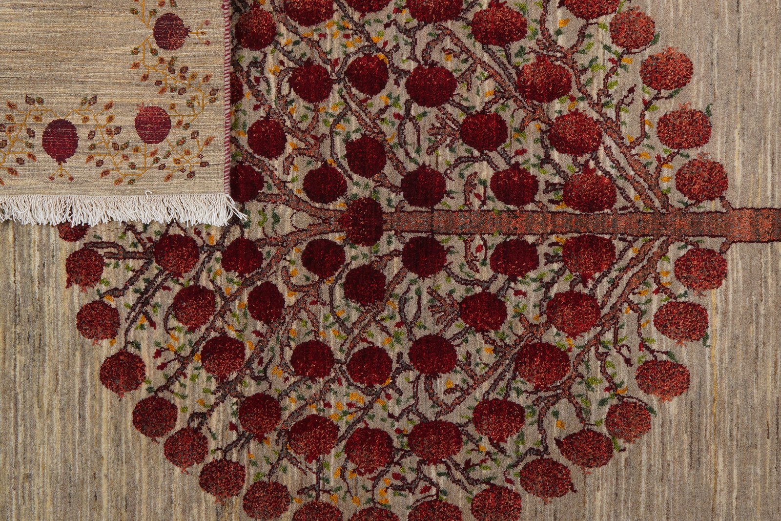 Rizbaf — Hand-knotted, 163x250 cm, Brown, 100% Virgin Wool | View 6