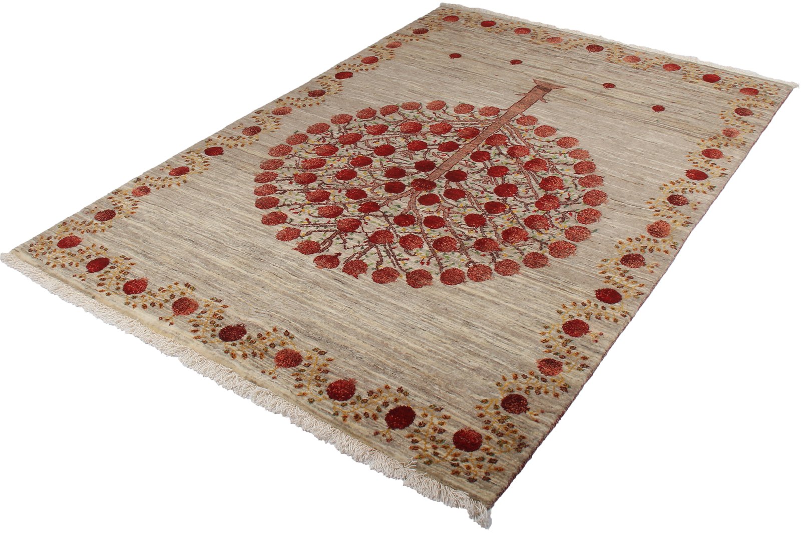 Rizbaf — Hand-knotted, 163x250 cm, Brown, 100% Virgin Wool | View 8